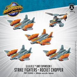 G.U.A.R.D. Unit: Strike Fighter & Rocket Chopper