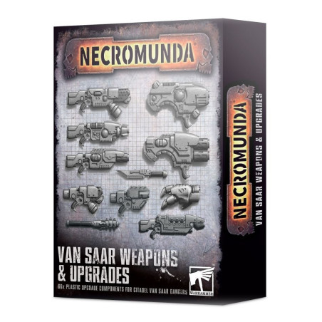 NECROMUNDA: Mejoras y armas Van Saar