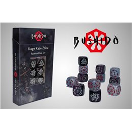 Shadow Wind Clan - Faction Dice Set