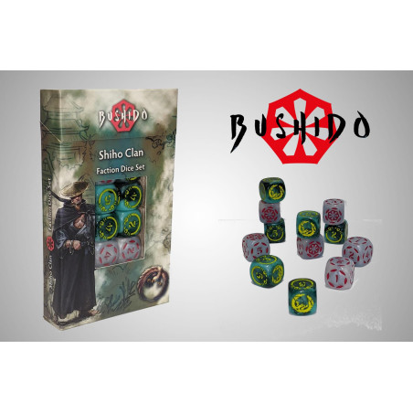 Shiho Clan - Faction Dice Set