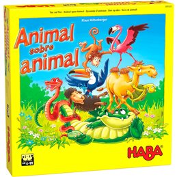 Animal sobre animal: El tambaleante juego de apilar