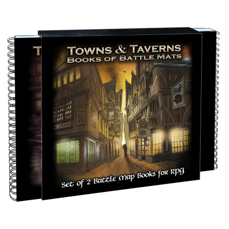 Towns & Taverns Books of Battle Mats