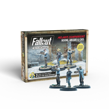 [PREVENTA] Fallout: Wasteland Warfare - Boone, Arcade and Cass