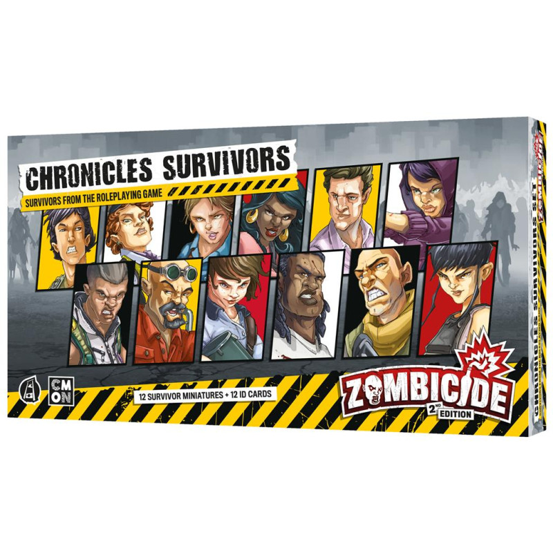 [PREORDER] Zombicide: Chronicles Survivor Set