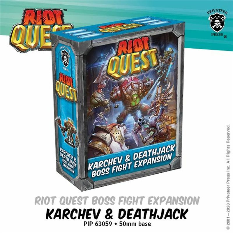 Karchev & Deathjack, Malignant Fusion – Riot Quest Boss Fight Expansion