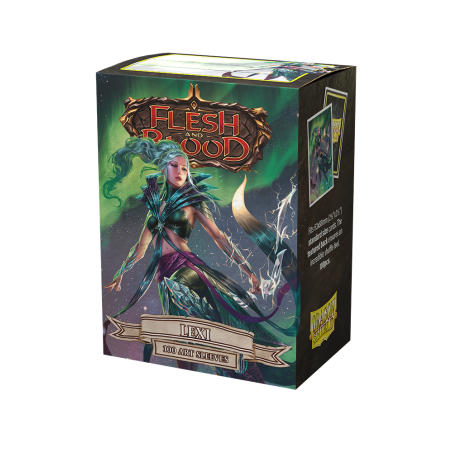 Flesh and Blood Lexi (100 Sleeves) - Dragon Shield Brushed Art Sleeves