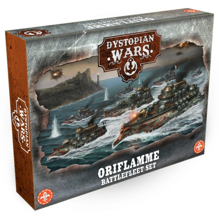 [PREVENTA] Dystopian Wars: Oriflamme Battlefleet Set