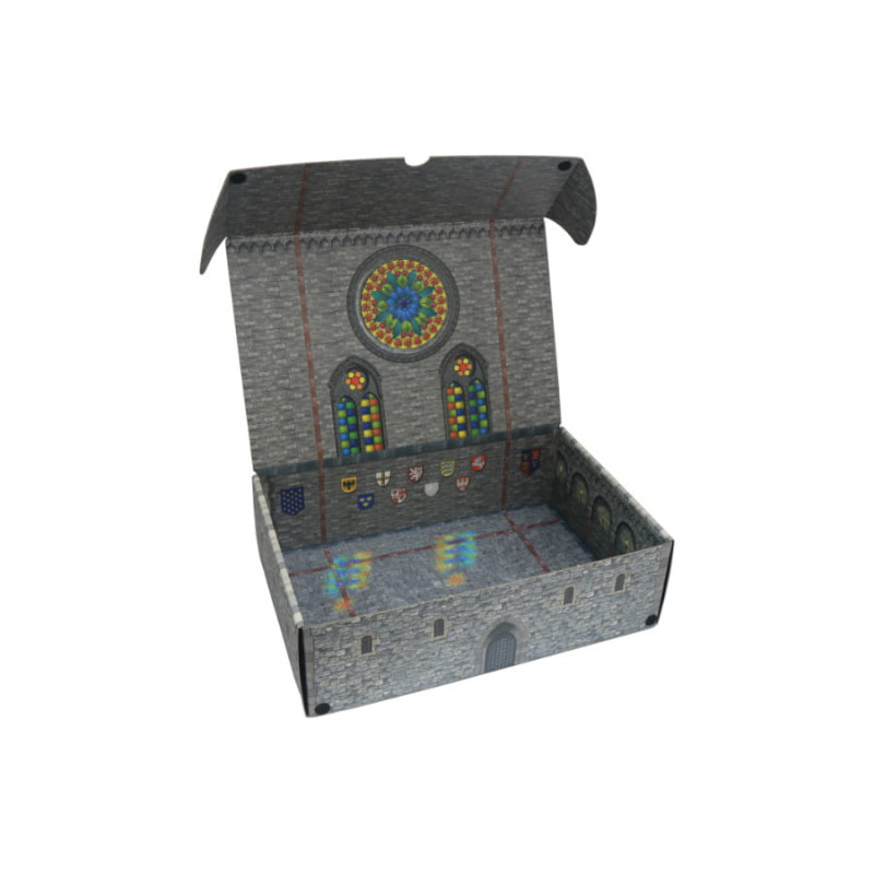 Strike Force Box  with additional metal plate attached to the inside lid (Fantasy)