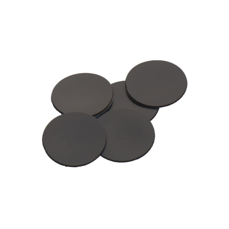 Self-adhesive magnetic foil sticker for 28mm round cast bases (blister of 10 pc.)