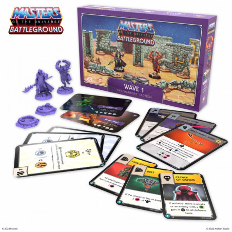 MotU Battleground - Wave 1: Evil Warriors Faction (Ingles)