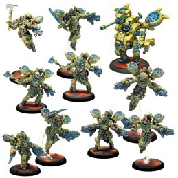 Dragoon Air Cavalry – Warcaster Marcher Worlds Cadre (metal/resin)
