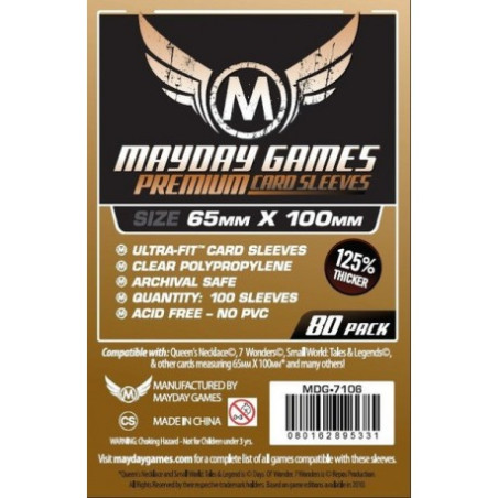 Premium Magnum Copper Sleeve (80/pk) 65 X 100 MM Sized -"7 Wonders"