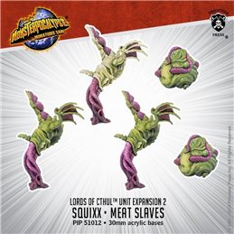 Monsterpocalypse – Squix & Meat Slave: Lords of Cthul Unit (resin)
