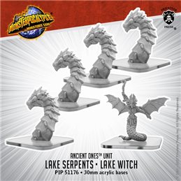 Lake Serpents & Lake Witch – Monsterpocalypse Ancient Ones Unit (metal)