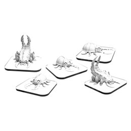 [PREORDER] Vice Pinchers and Steelback Roaches – Monsterpocalypse Savage SwarmUnits (metal)