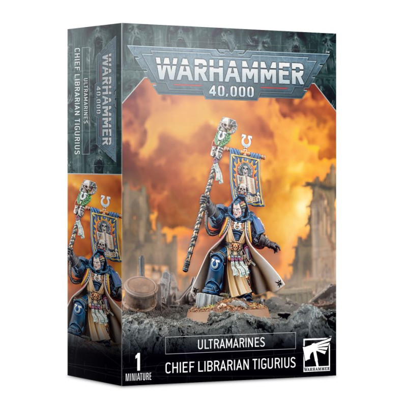 ULTRAMARINES BIBLIOTECARIO JEFE TIGURIUS