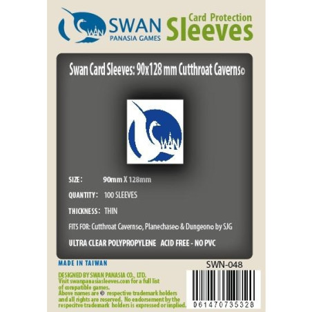 90x128 mm Cutthroat Caverns -100 per pack