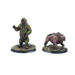 Fallout Wasteland Warfare - Creatures: Yao Guai Ambush