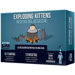 [PREORDER] Exploding Kittens Recetas del Desastre