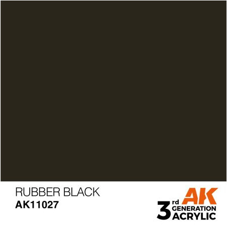 Rubber Black 17ml 