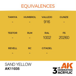 Sand Yellow 17ml 