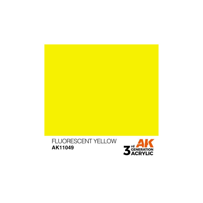 Fluorescent Yellow 17ml 