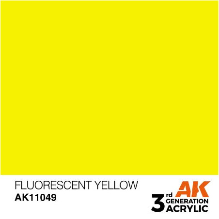 Fluorescent Yellow 17ml 