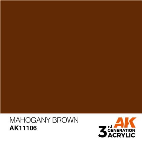 Mahogany Brown 17ml 