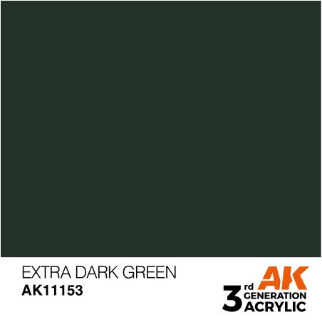 Extra Dark Green 17ml 