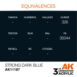 Strong Dark Blue 17ml 