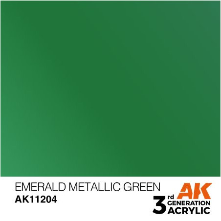 Emerald Metallic Green 17ml 