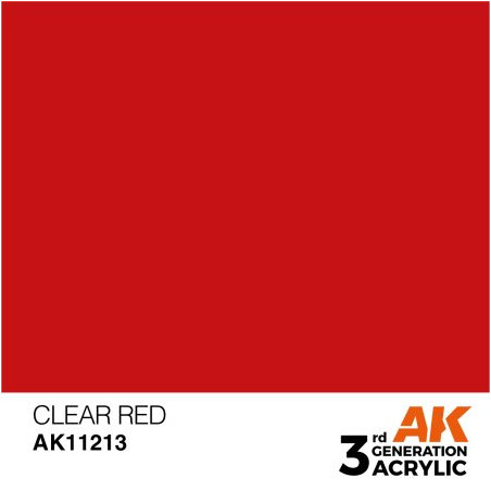 Clear Red 17ml 