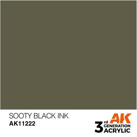 Sooty Black INK 17ml 