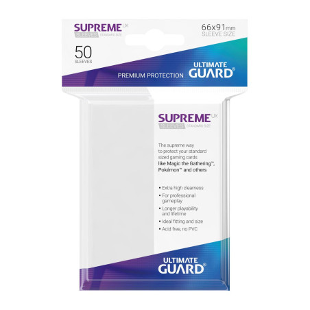 Fundas Supreme UX (50 Uds) Color Blanco