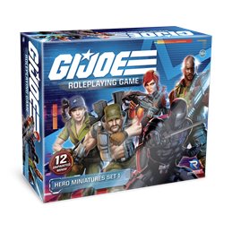 [PREORDER] G.I. JOE Roleplaying Game Hero Miniatures Set 1