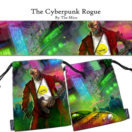 The Cyberpunk Rogue Legendary Dice Bag