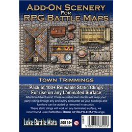 Add-On Scenery for RPG Maps - Town Trimmings
