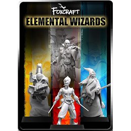Elemental Wizards (12 Modelos)