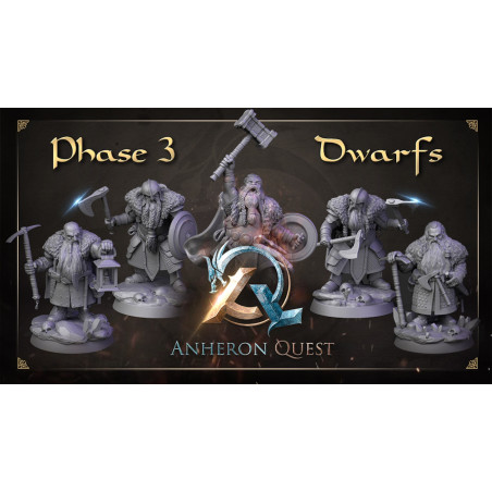 Anheron Quest - Phase 3 - Dwarfs (5 Models)