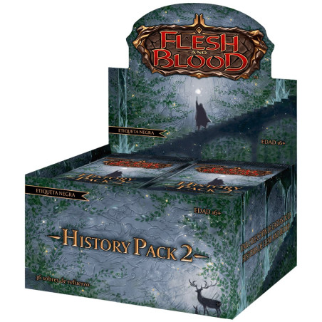 [PREORDER] Flesh & Blood: History Pack 2 - Etiqueta Negra - Español