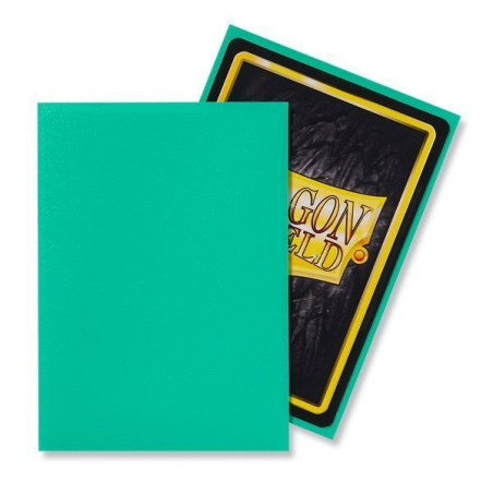 Dragon Shield Standard Sleeves - Matte Mint (100 Sleeves)