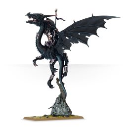 Sorceress on Black Dragon