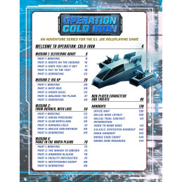 G.I. JOE Roleplaying Game Operation Cold Iron Adventure Book