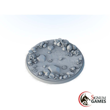 Akkari Spider Elves Base 2, Round 60mm (1pc)