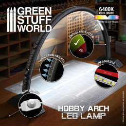 Lampara de arco LED - Darth Black