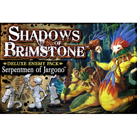 Shadows of Brimstone: Serpentmen of Jargono Deluxe Enemy Pack