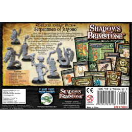 Shadows of Brimstone: Serpentmen of Jargono Deluxe Enemy Pack