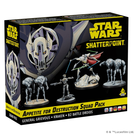 [PREVENTA] SW Shatterpoint: Appetite for Destruction Squad Pack