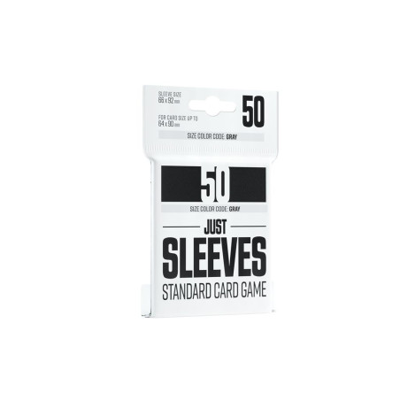 Just Sleeves Standard Card Game Black (50)