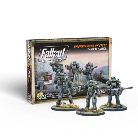 [PREVENTA] Fallout: Wasteland Warfare - Brotherhood of Steel: Heavy Armor (T45)